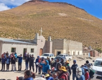 Chakus. Inici&oacute; el A&ntilde;o Vicu&ntilde;ero en Lagunillas del Farall&oacute;n