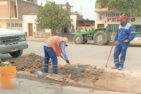 Se realizan trabajos de reparaci&oacute;n de calzada en ciudad Perico