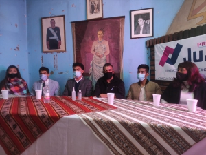 Ren&eacute; Casas  present&oacute; candidatos a concejales en La Quiaca