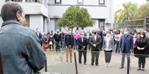 Municipio record&oacute; al ex presidente Ra&uacute;l Alfons&iacute;n