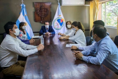 Funcionarios de Capital y San Pedro consensuan temas impositivos