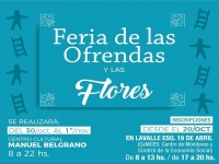 Inscriben para &quot;Feria de Flores y Ofrendas&quot;