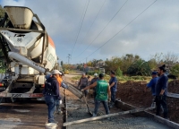 Se concret&oacute; la primera d&aacute;rsena en la colectora de la Ruta Nacional 66