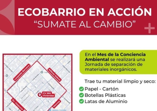 &ldquo;Eco barrios en Acci&oacute;n&rdquo; visitar&aacute; las 560 Viviendas