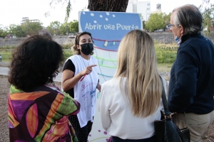 "Escuchadero" en el polideportivo del B&ordm; Alberdi