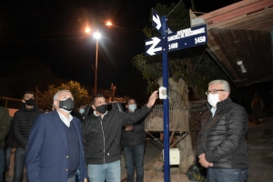 Pavimentación y luminaria led en Barrio de San Pedro