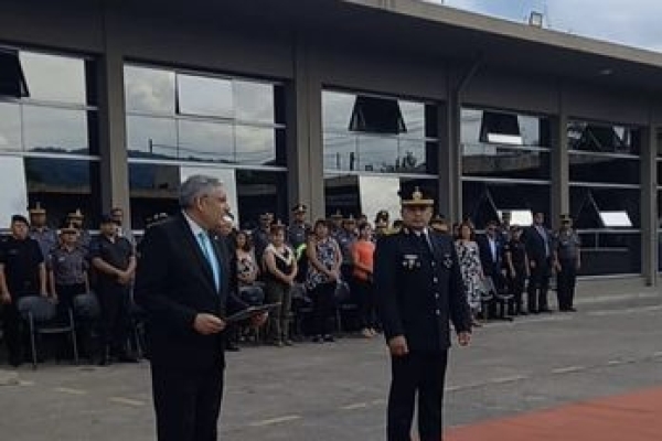 Tom&oacute; posesi&oacute;n de su cargo el nuevo Jefe de la Polic&iacute;a de la Provincia