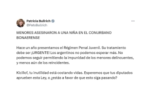 Tras el crimen de Kim en La Plata, el Gobierno busca acelerar la baja de la edad de imputabilidad