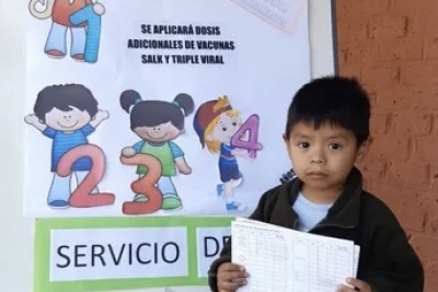 La provincia lidera la vacunaci&oacute;n frente a Sarampi&oacute;n, Rubeola, Paperas y Poliomielitis 2022