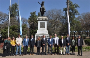 Municipio conmemoró 172º Aniversario fallecimiento Gral. San Martín