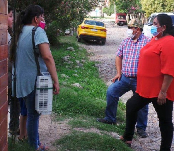 Programa "Barrios Vulnerables " en Chijra y Los Perales