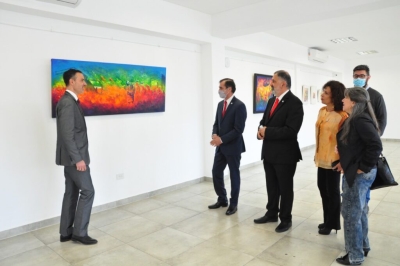 Marco art&iacute;stico-Cultural en los "San Salvador"