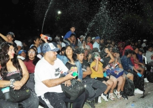 Multitudinaria asistencia al espect&aacute;culo de Corsos Capitalinos en avenida Forestal