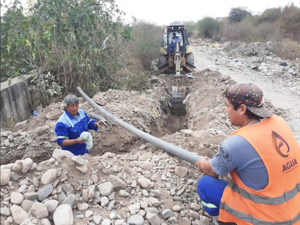 Nuevo bombeo, nexo y red de agua en Perico