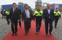Sadir en inauguraci&oacute;n del complejo industrial lit&iacute;fero de Posco