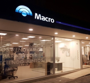 BANCO MACRO ADELANTA LAS OBRAS DE REMODELACION DE SUCURSAL SAN PEDRITO