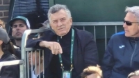 Macri abandon&oacute; Wimbledon para asistir al Pacto de Mayo de Milei