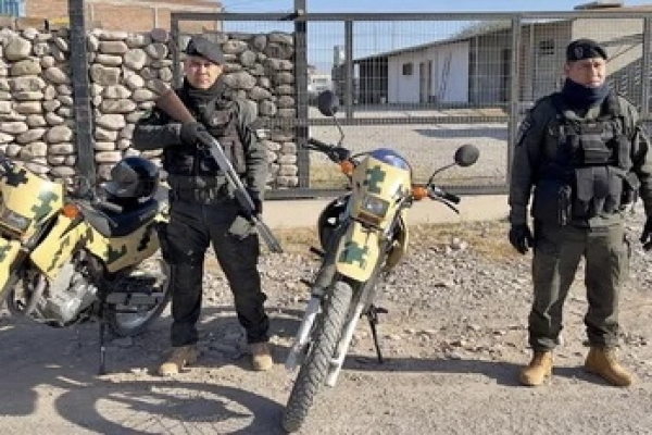 Pampa Blanca cuenta con un destacamento de seguridad rural