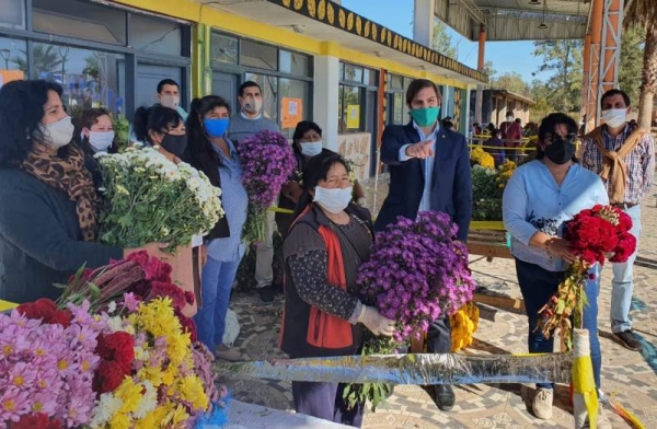 Comercializaci&oacute;n de flores en Pampa Blanca