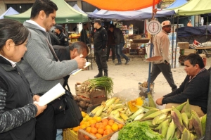 Organizaci&oacute;n de vendedores ambulantes y regularizaci&oacute;n de las ferias