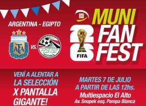Municipalidad invita a un nuevo Fan Fest para alentar a la Selección