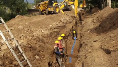 Palpal&aacute;: Avance de obra en la red de cloacas en dos barrios