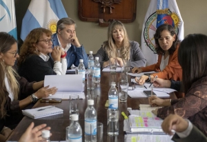Concejales recibieron a funcionarios municipales del área de Hacienda
