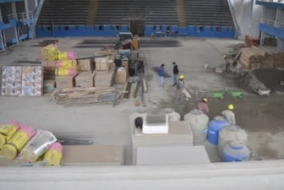 Iniciaron las obras de recuperaci&oacute;n del Estadio Federaci&oacute;n de B&aacute;squet