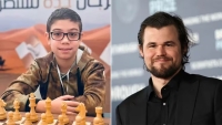Impacto en el ajedrez: el argentino Faustino Oro, de 10 años, derrotó a Magnus Carlsen, el mejor jugador del mundo