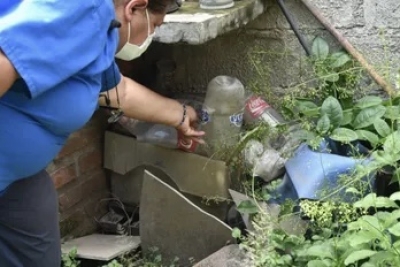 El descacharrado es la acci&oacute;n principal frente al dengue y otras infecciones