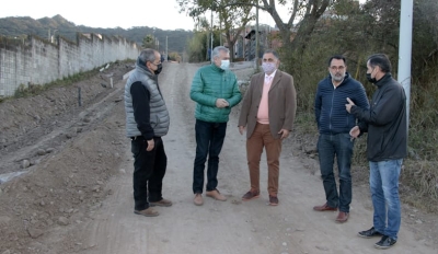 Trabajan en reordenamiento urbano en Los Perales