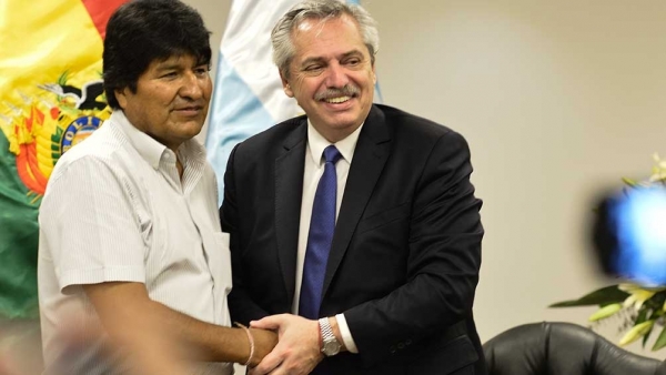 Alberto Fernández aseguró que &quot;sería un orgullo recibir a Evo Morales&quot;