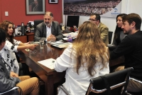 Municipio y Provincia articulan acciones para la capacitaci&oacute;n de atenci&oacute;n de la l&iacute;nea 102