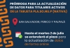 PLASONUP: Pr&oacute;rroga para la actualizaci&oacute;n de datos
