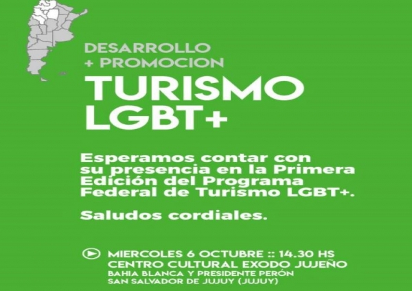 San Salvador de Jujuy será sede del primer taller LGBTIQ+ región noroeste
