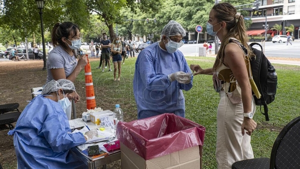 Se registraron 81.210 nuevos contagios de coronavirus en la Argentina