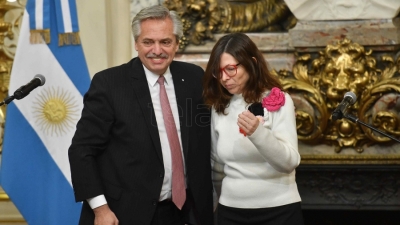 El Presidente recibi&oacute; a Massa y est&aacute; reunido con Batakis