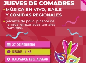Jueves de Comadres en el Mercado Central &ldquo;6 de Agosto&rdquo;