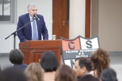 El gobernador Morales inaugur&oacute; el nuevo edificio del Secundario N&ordm; 5 de Palpal&aacute;