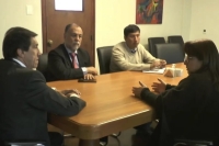 &Aacute;lvarez Garc&iacute;a y Sadir recibieron a Viviana L&oacute;pez de ATSA
