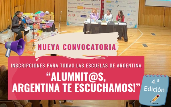 Concurso &ldquo;Alumnit@s, Argentina te Escuchamos"