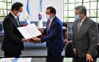 Declaran al Embajador Takahiro Nakamae  "Ciudadano distinguido"
