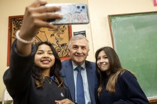 Gerardo Morales y un septiembre dedicado a los estudiantes