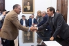 Firma de convenios para construcci&oacute;n de viviendas