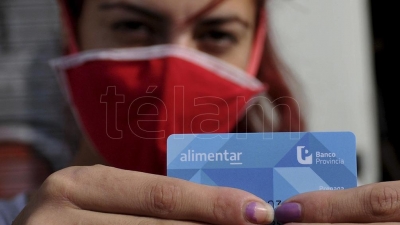 A partir del viernes se acreditar&aacute;n los beneficios de la tarjeta Alimentar