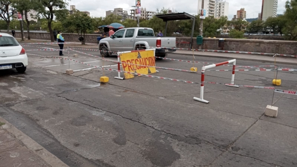 Culminaron trabajos de hormigonado en av. Hip&oacute;lito Yrigoyen