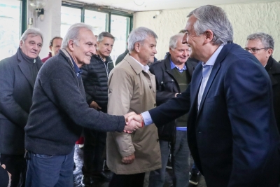 Gerardo Morales habl&oacute; ante empresarios y pymes industriales en Tres de Febrero