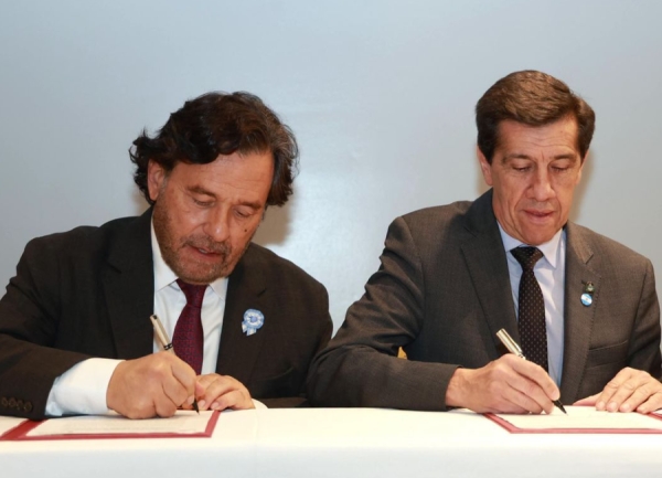Sadir y S&aacute;enz, firmaron convenio para fortalecer la atenci&oacute;n en el nuevo Hospital Or&iacute;as