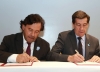 Sadir y Sáenz, firmaron convenio para fortalecer la atención en el nuevo Hospital Orías