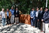 Inauguraron la plazoleta La Pe&ntilde;a de "El Algarrobo"
